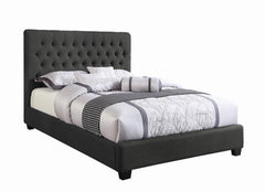 Chloe Grey Eastern King Bed - furniture place usa