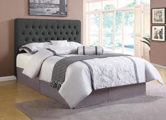 Chloe Grey Eastern King Bed - furniture place usa