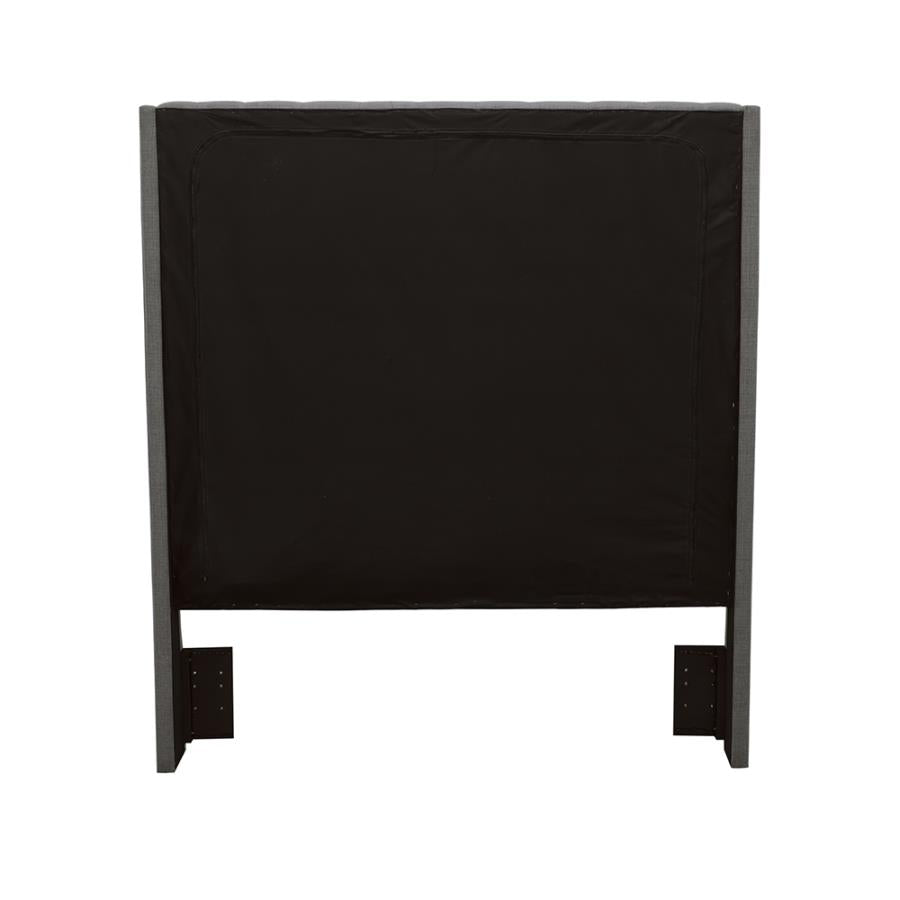Camille Grey Queen Headboard - furniture place usa