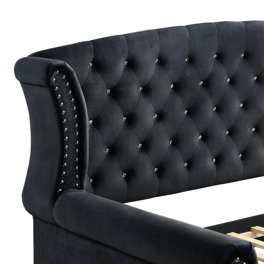 Scarlett Black Twin Daybed W/ Trundle - furniture place usa