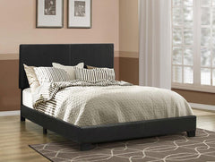 Dorian Black Queen Bed - furniture place usa