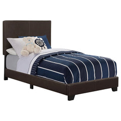 Dorian Brown Twin Bed - furniture place usa