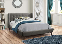 Carrington Grey Eastern King Bed - furniture place usa