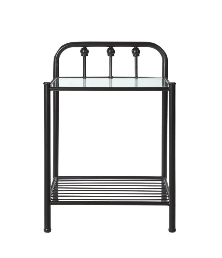 Livingston Brown Nightstand - furniture place usa