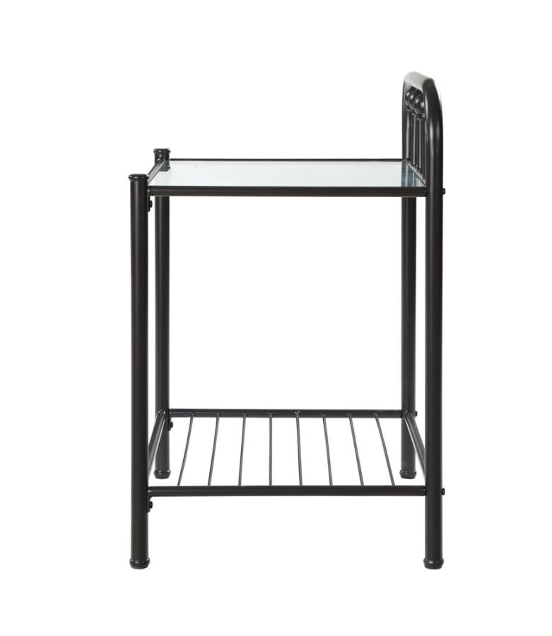 Livingston Brown Nightstand - furniture place usa