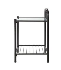 Livingston Brown Nightstand - furniture place usa