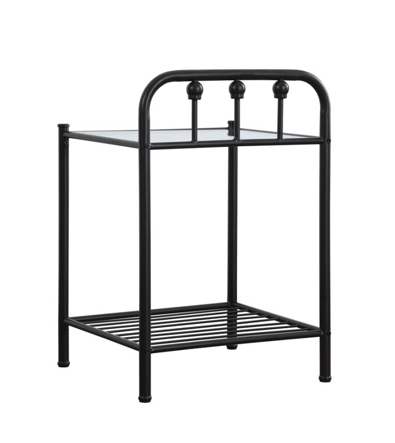 Livingston Brown Nightstand - furniture place usa