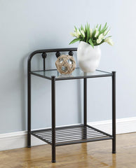 Livingston Brown Nightstand - furniture place usa