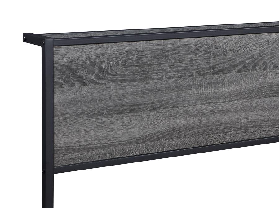 Ricky Grey Twin Bed - furniture place usa