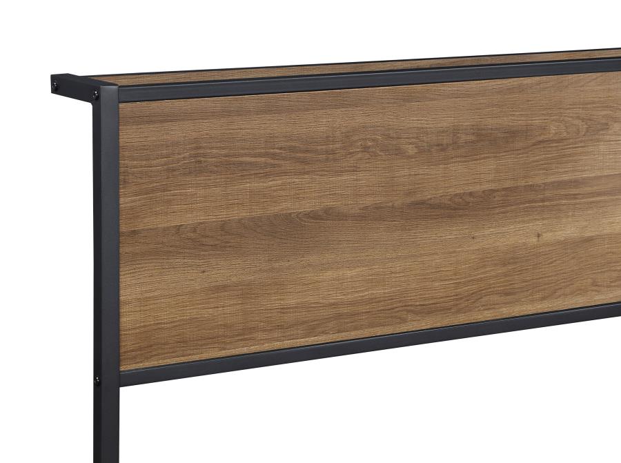Ricky Brown Twin Bed - furniture place usa
