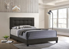 Mapes Grey Eastern King Bed - furniture place usa