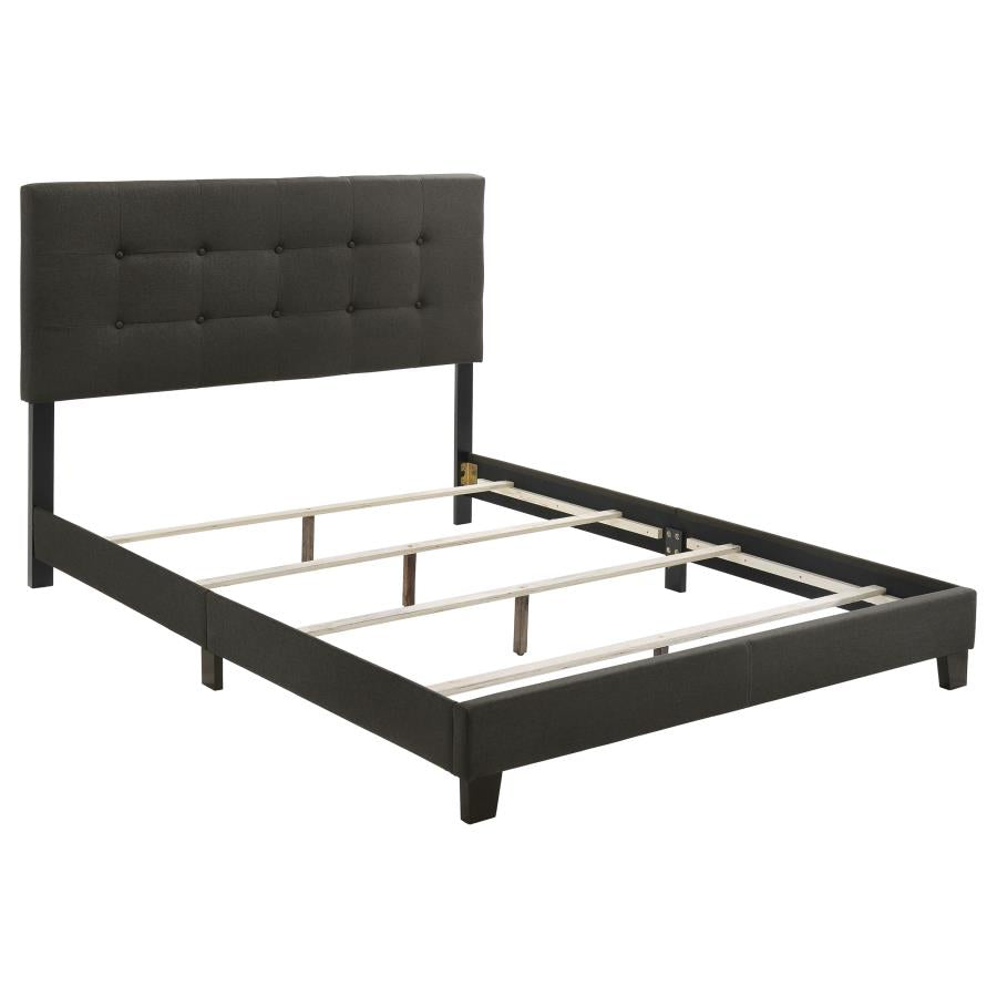 Mapes Grey Eastern King Bed - furniture place usa