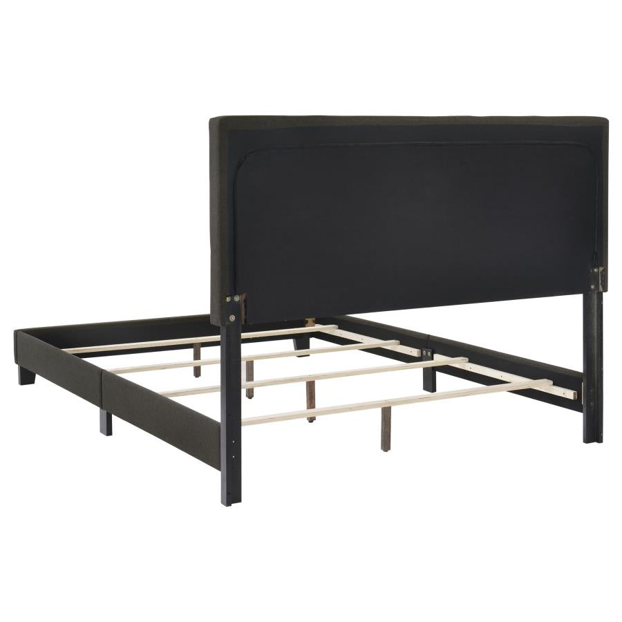 Mapes Grey Eastern King Bed - furniture place usa