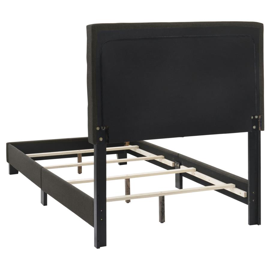 Mapes Grey Twin Bed - furniture place usa