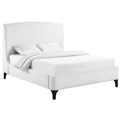 Mosby White Queen Bed - furniture place usa
