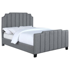 Fiona Grey Full Bed - furniture place usa