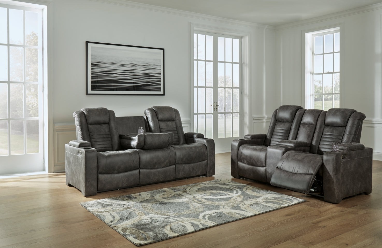 Soundcheck Sofa and Loveseat - furniture place usa