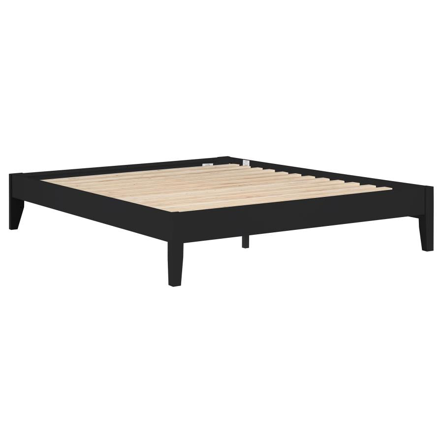Hounslow Black Queen Bed - furniture place usa