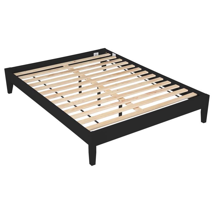 Hounslow Black Queen Bed - furniture place usa