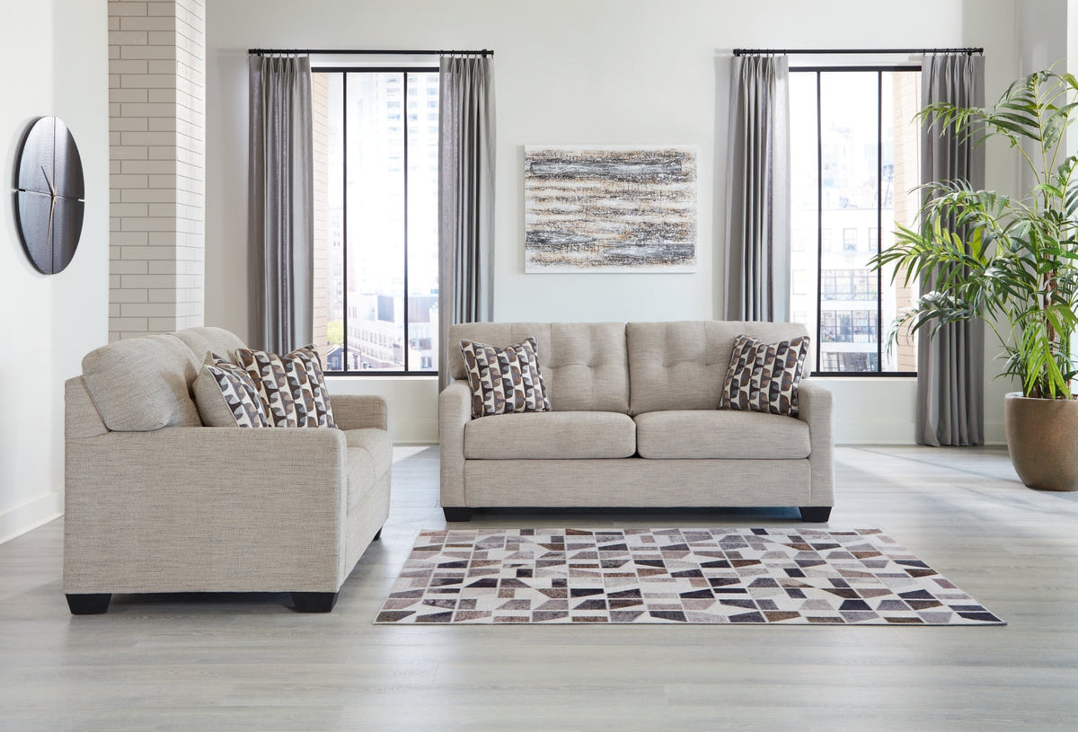 Mahoney Sofa and Loveseat - furniture place usa