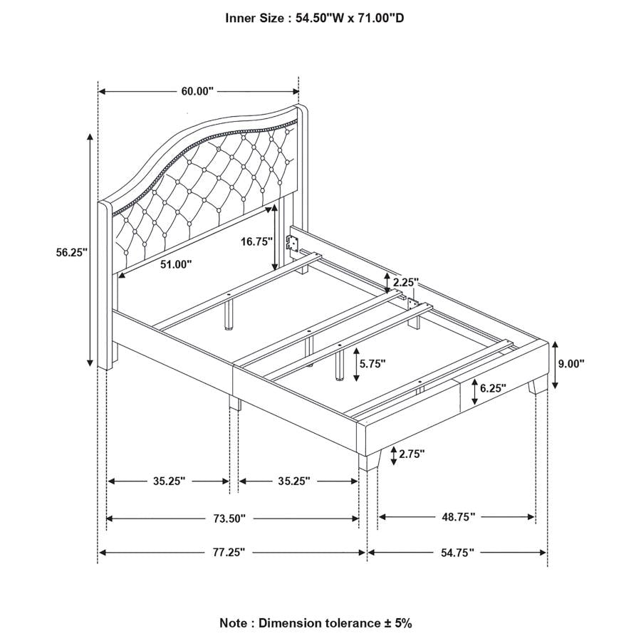 Sonoma Grey Full Bed - furniture place usa