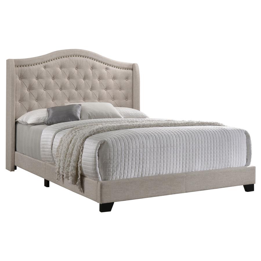 Sonoma Beige Eastern King Bed - furniture place usa