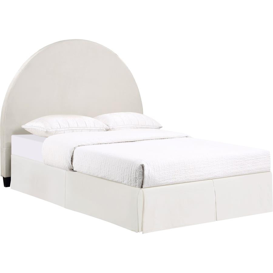 June Ivory Queen / Full Headboard - furniture place usa