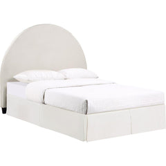 June Ivory Queen / Full Headboard - furniture place usa