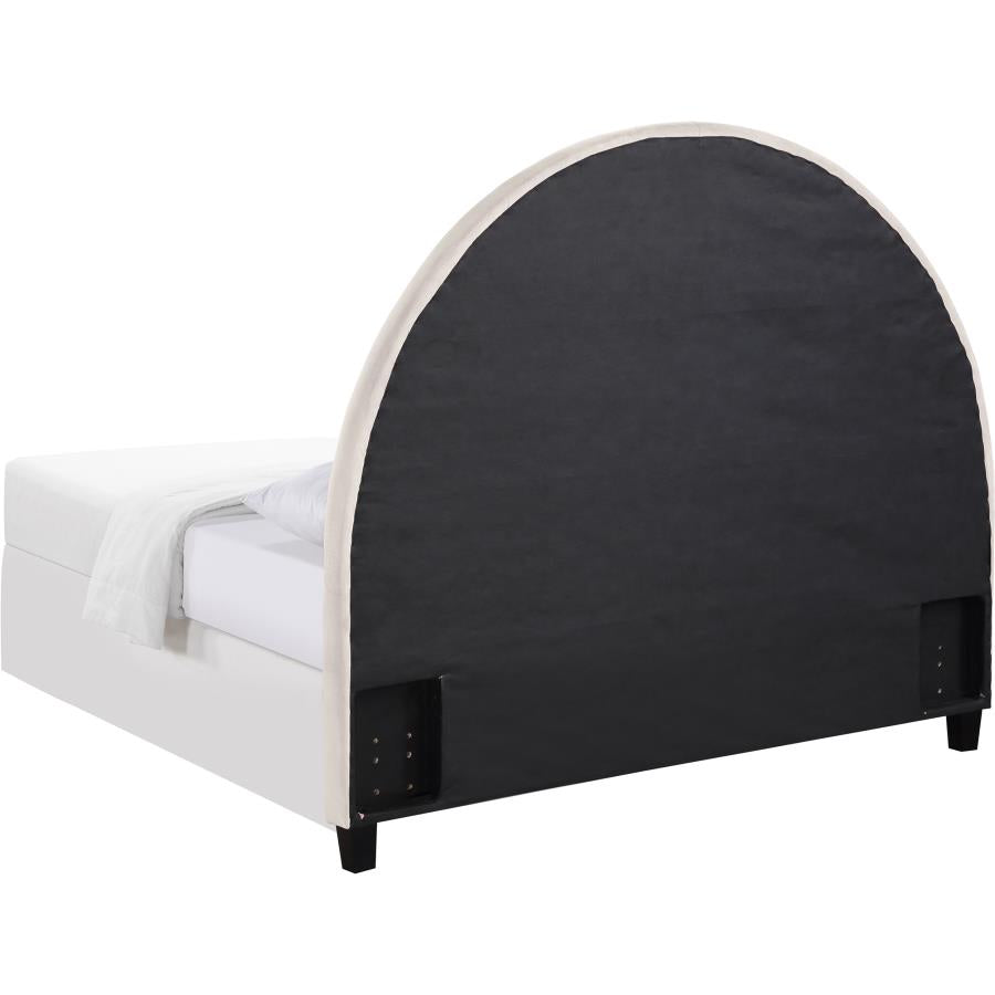 June Ivory Queen / Full Headboard - furniture place usa