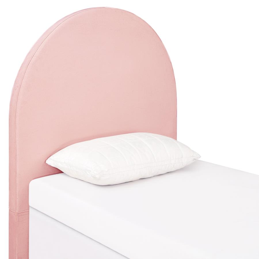 June Pink Twin Headboard - furniture place usa