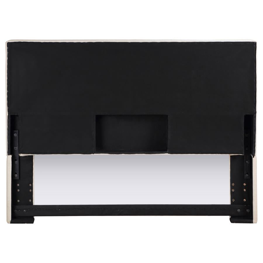 Pirro Ivory Eastern King / California King Headboard - furniture place usa