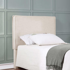 Izzy Grey Twin Headboard - furniture place usa