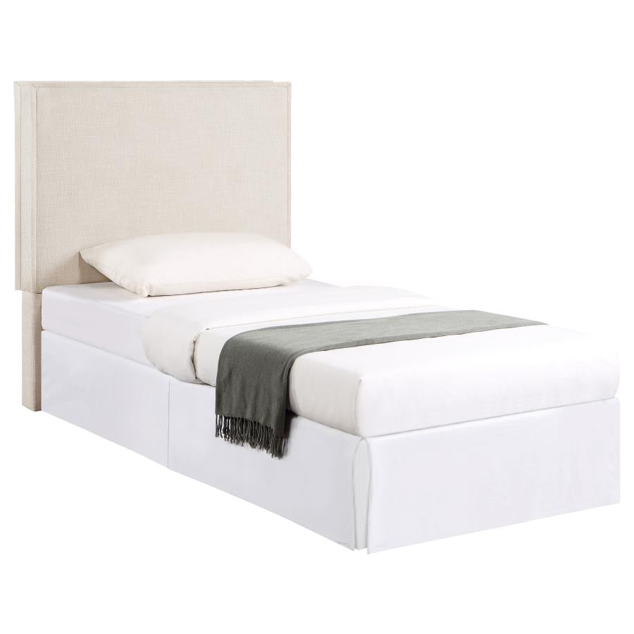 Izzy Grey Twin Headboard - furniture place usa