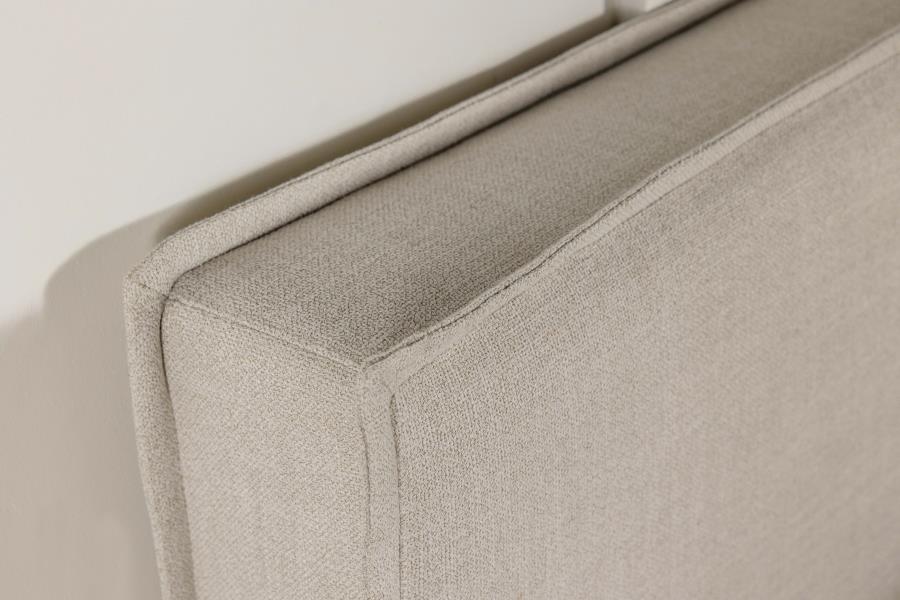 Izzy Grey Twin Headboard - furniture place usa