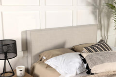 Kosmo Ivory Eastern King / California King Headboard - furniture place usa