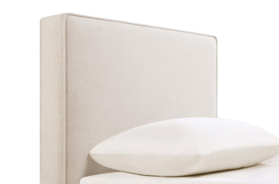 Kosmo Ivory Twin Headboard - furniture place usa