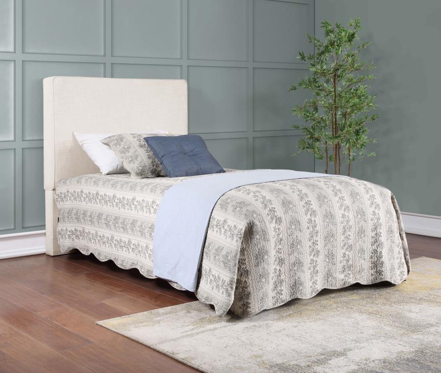 Kosmo Ivory Twin Headboard - furniture place usa