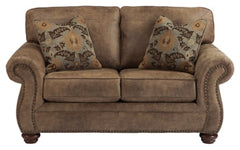Larkinhurst Sofa and Loveseat - furniture place usa