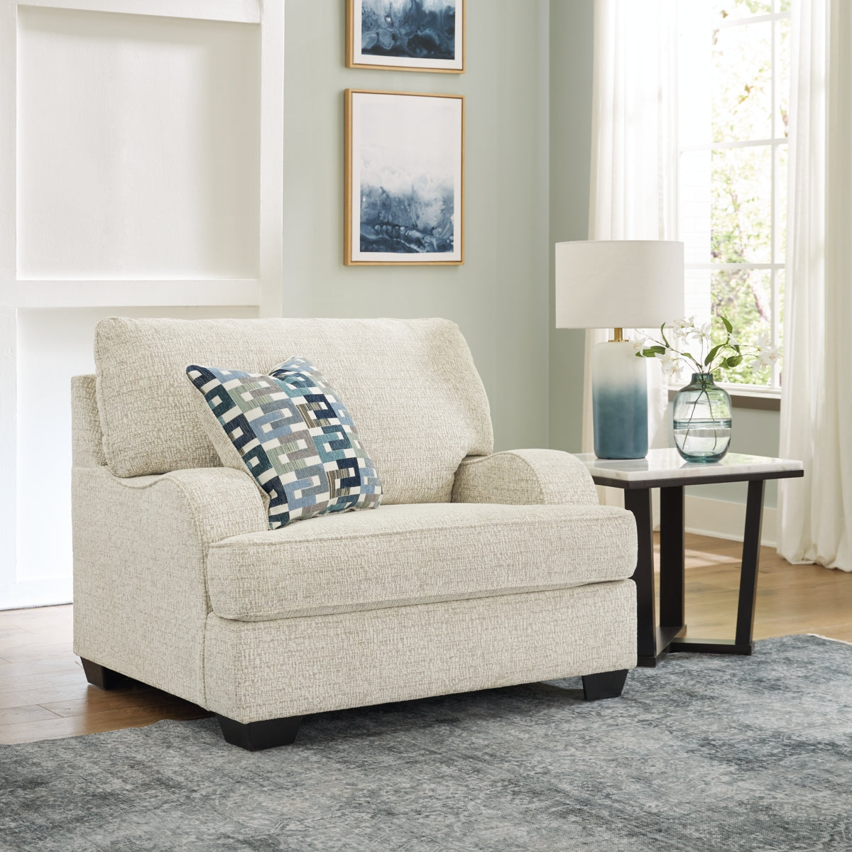Valerano Oversized Chair - furniture place usa