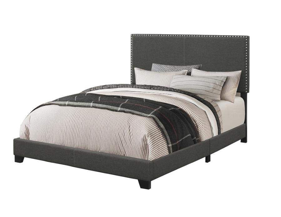 Boyd Grey Queen Bed - furniture place usa
