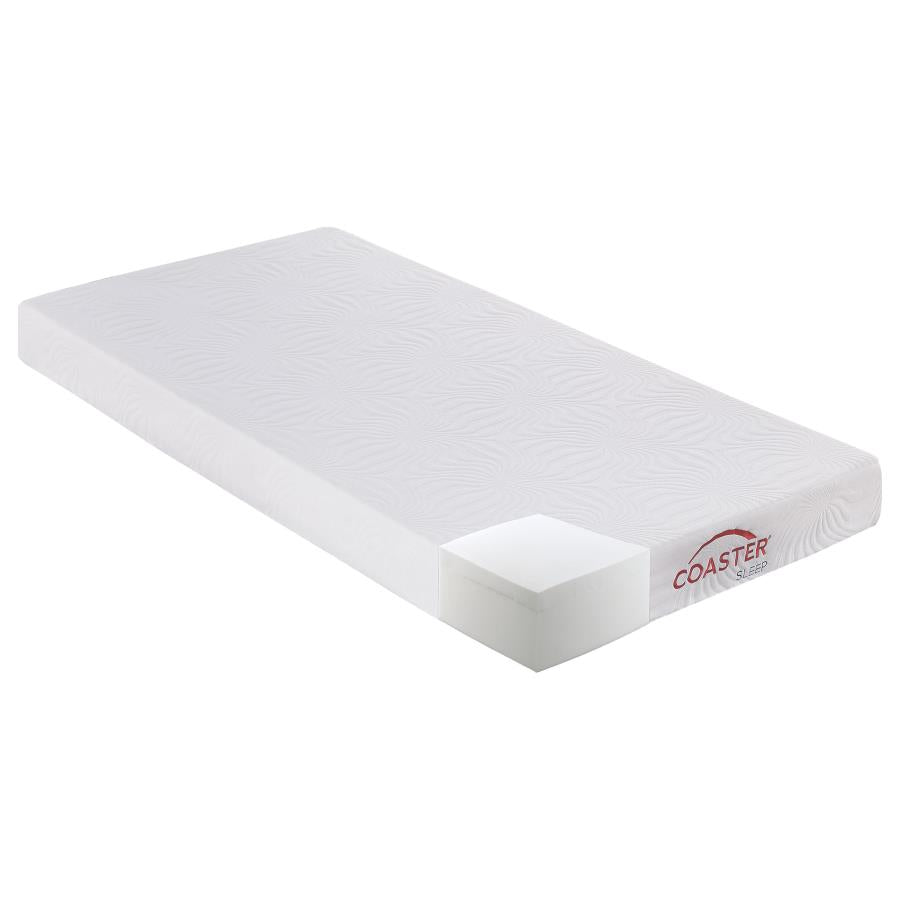 Joseph White 6" Twin Memory Foam Mattress - furniture place usa