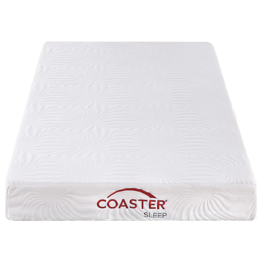 Joseph White 6" Twin Memory Foam Mattress - furniture place usa