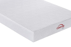 Key White 10" Eastern King Memory Foam Mattress - furniture place usa