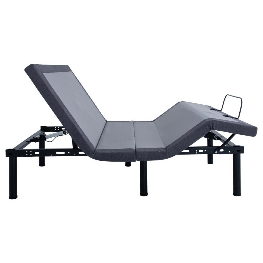 Clara Grey Queen Adjustable Bed Base - furniture place usa