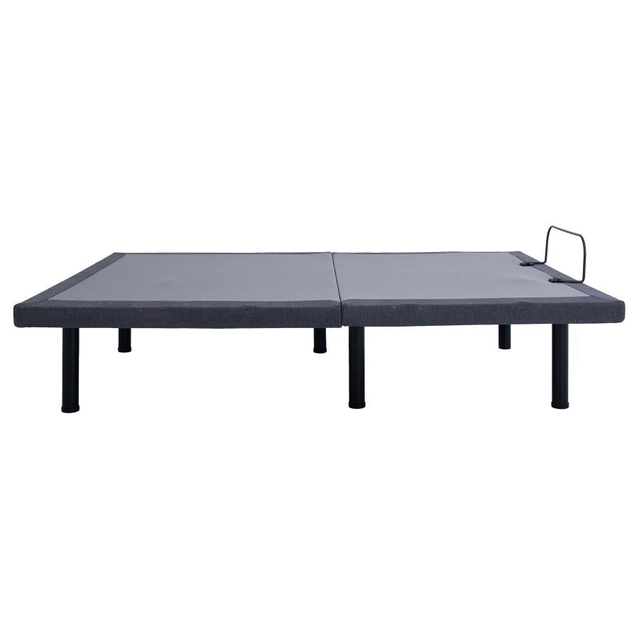 Negan Grey Queen Adjustable Bed Base - furniture place usa