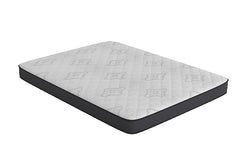 Laguna White 8.5" Twin Euro Top Innerspring Mattress - furniture place usa