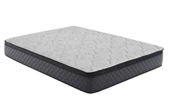Freya White 11.5" Queen Pillow Top Innerspring Mattress - furniture place usa