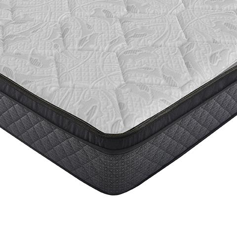 Freya White 11.5" Queen Pillow Top Innerspring Mattress - furniture place usa