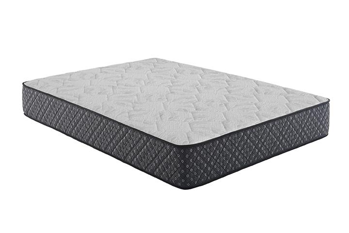 Aspen White 12.25" Queen Tight Top Innerspring Mattress - furniture place usa