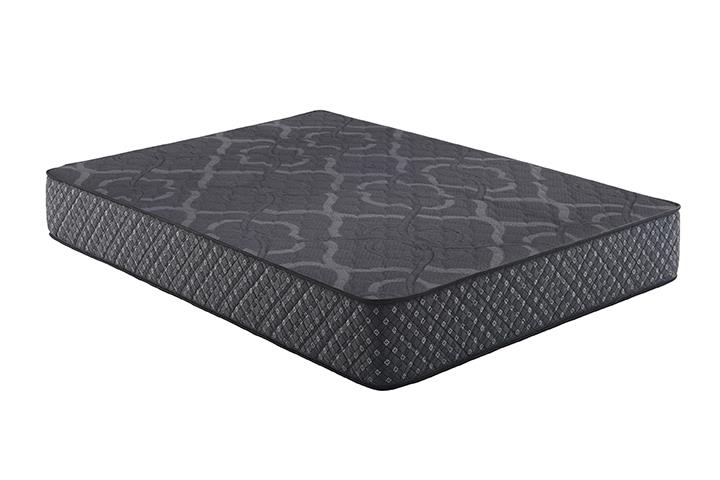 Bellamy Grey 12" Queen Tight Top Pocket Coil Mattress - furniture place usa